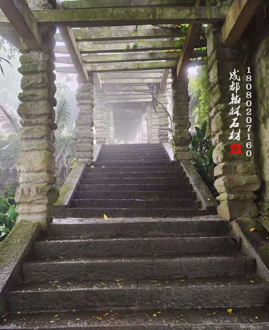 專(zhuān)業(yè)定制批發(fā)青石梯步廊橋四川廠(chǎng)家 